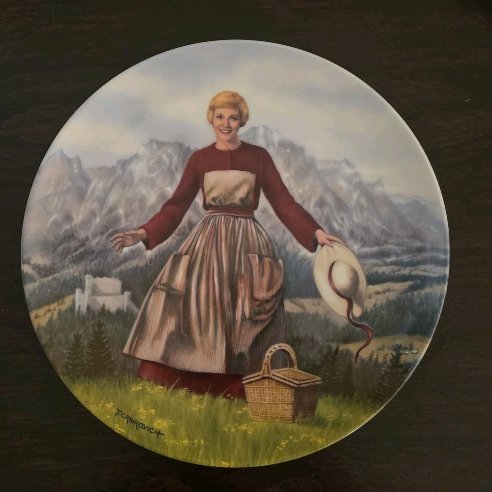 Vintage 1986 The Sound Of Music Collector Plate by Knowles First Plate in Series